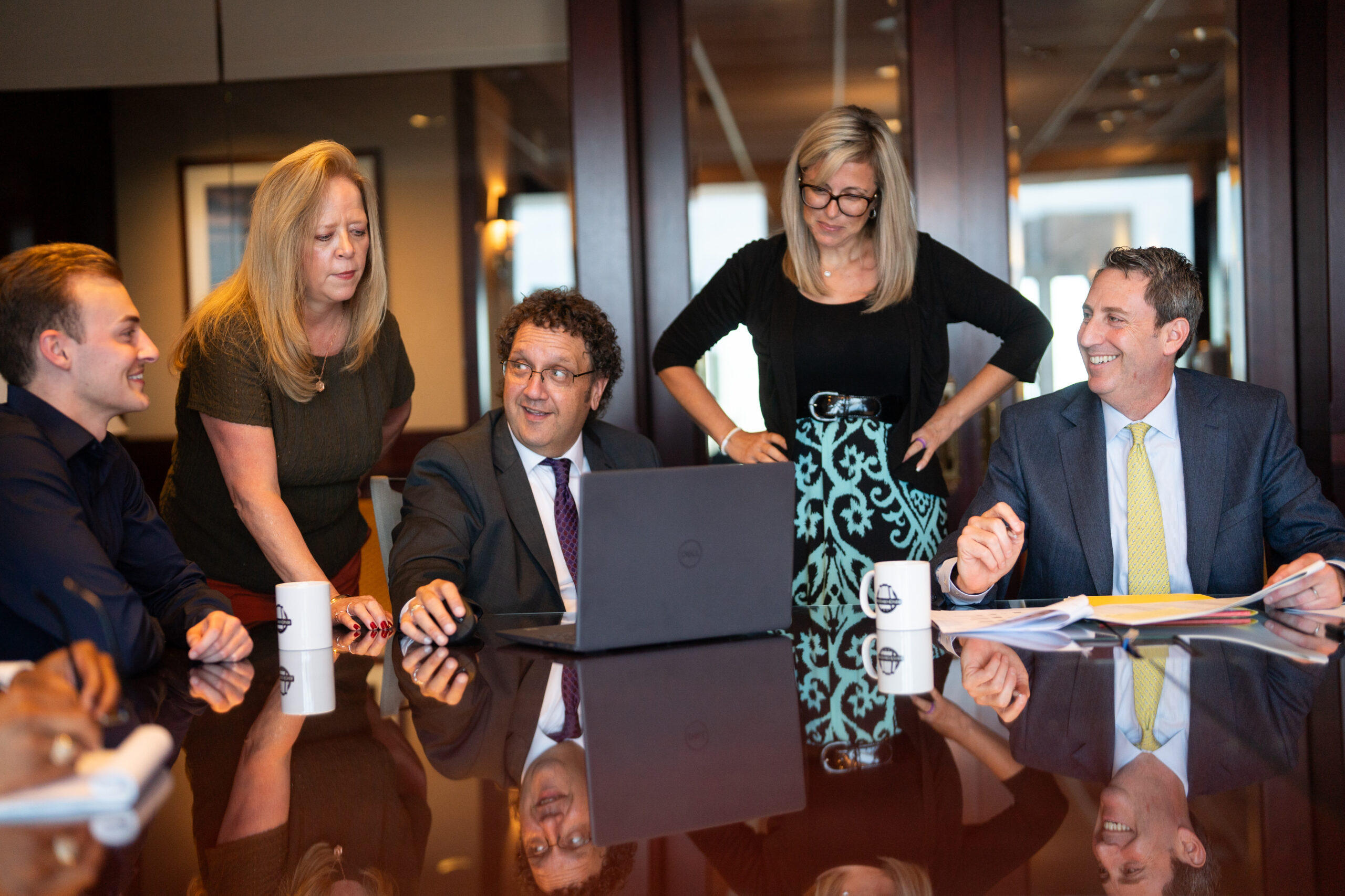 Group Photo of professionals at Peter Angelos Law