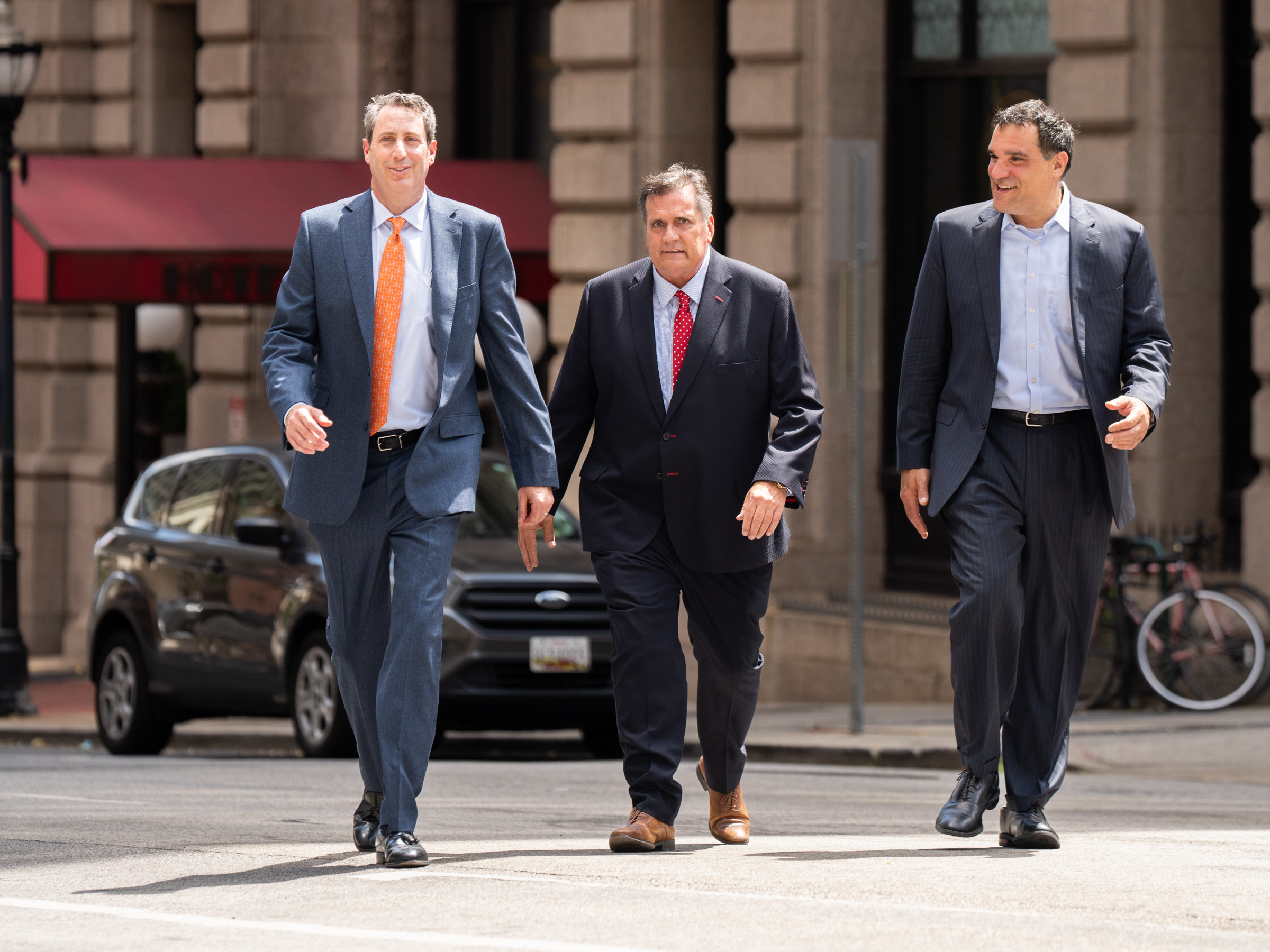 Group Photo of professionals at Peter Angelos Law